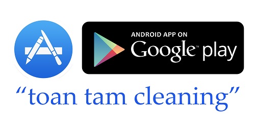 Ứng dụng đặt dịch vụ "Toan Tam Cleaning"